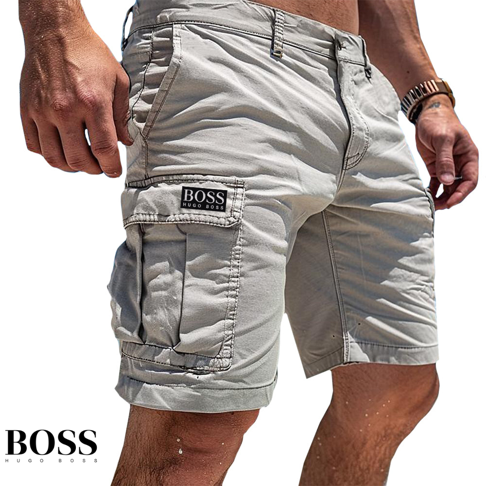 НՍԌО ВОЅЅ™ Pantaloncini utilitari in cotone di lusso Summit