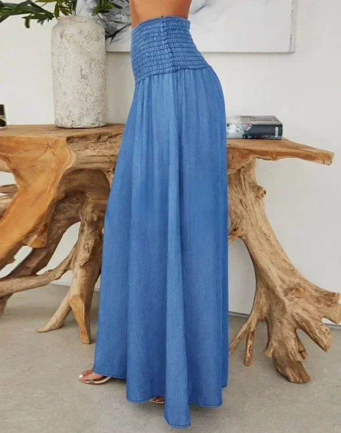 Lorano Firenze - Pantaloni con cintura elastica