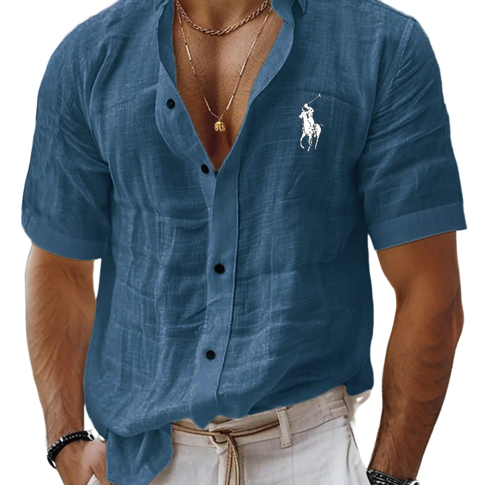 ᏒᎪᏞᏢᎻ ᏞᎪՍᏒЕΝ - Camicia di lino Cool Comfort