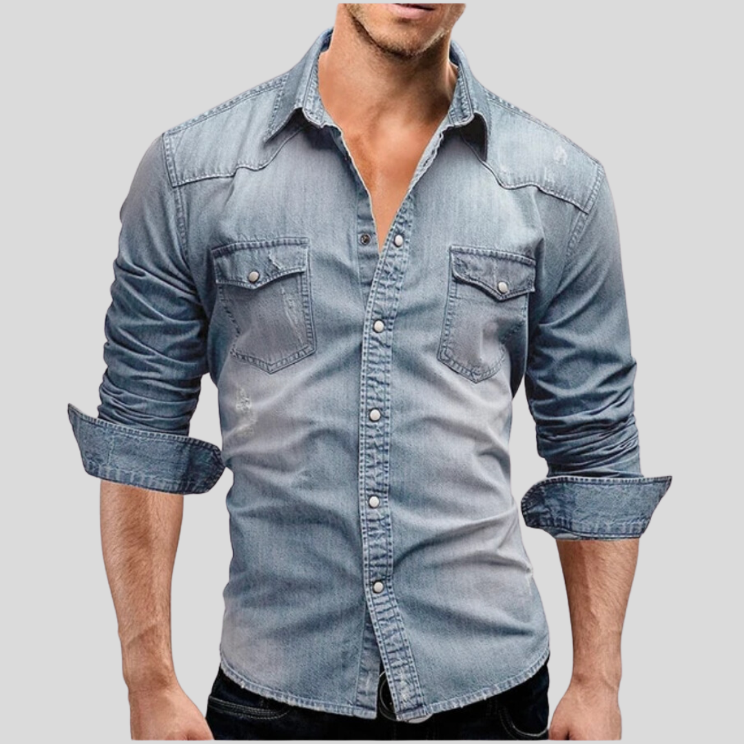Lex™ - Camicia in denim moderna