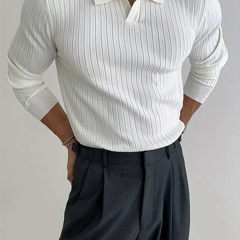 Hendrik™ – Maglione Strutturato con Stile