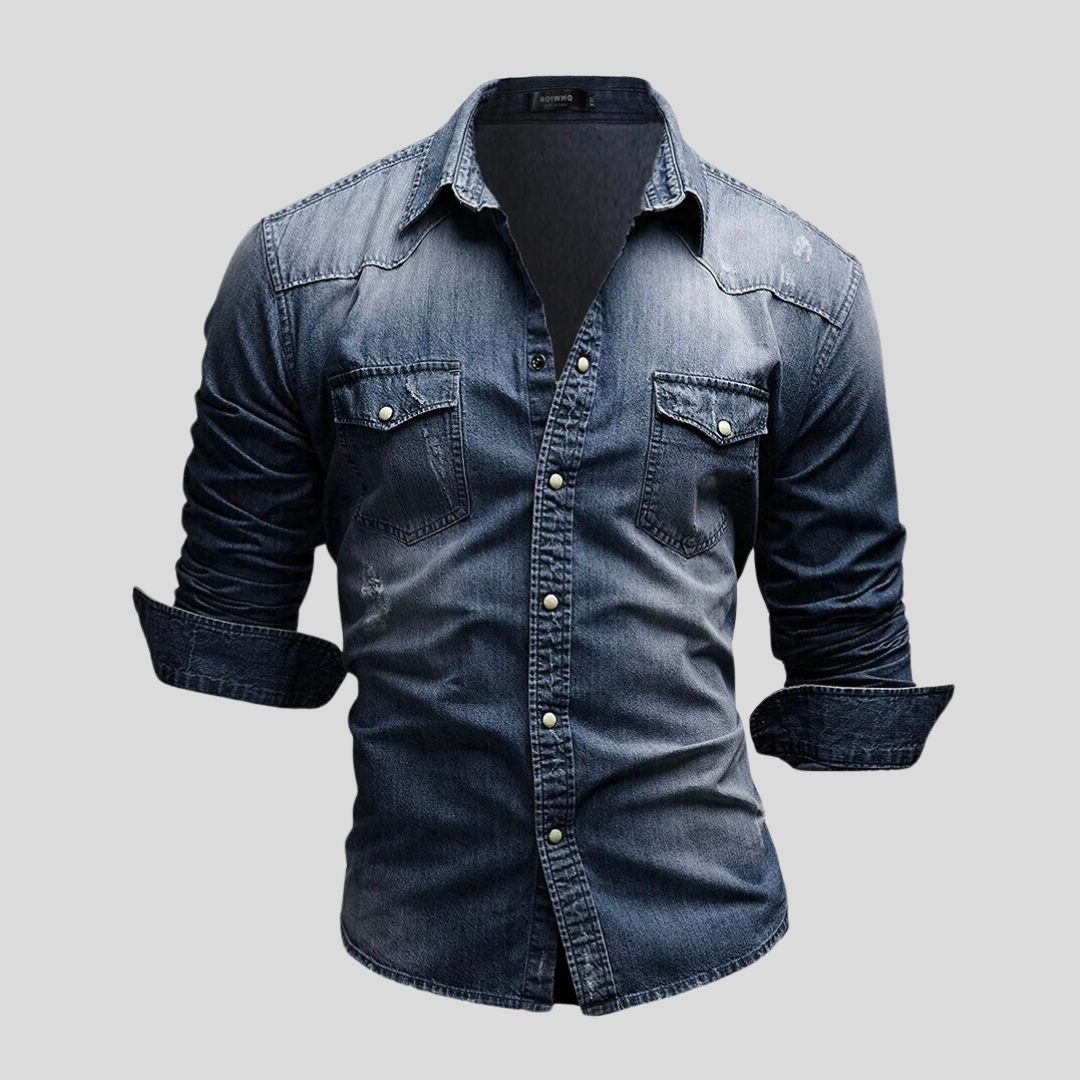 Lex™ - Camicia in denim moderna