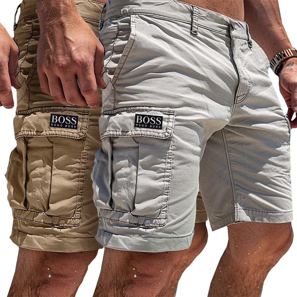 НՍԌО ВОЅЅ™ Pantaloncini utilitari in cotone di lusso Summit