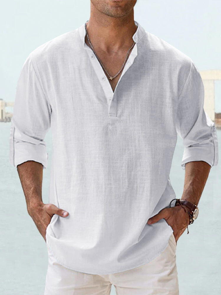 Lenoir™ | Camicia in lino traspirante
