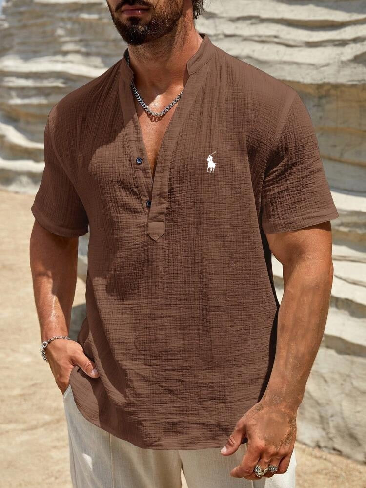 ᏒᎪᏞᏢᎻ ᏞᎪՍᏒЕΝ – Camicia estiva in tessuto di lino