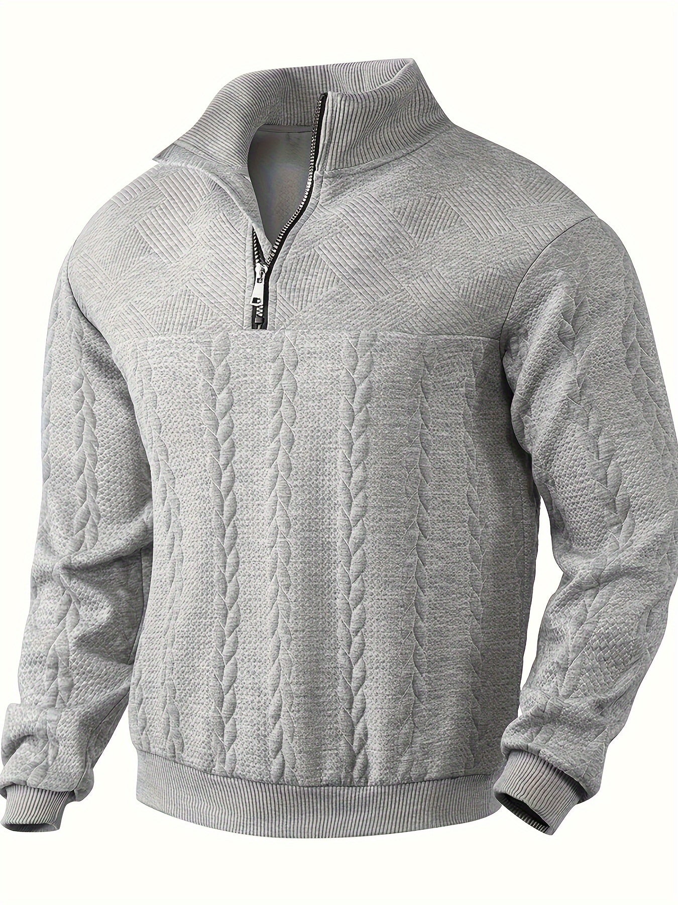 Rafael – maglione moderno con zip