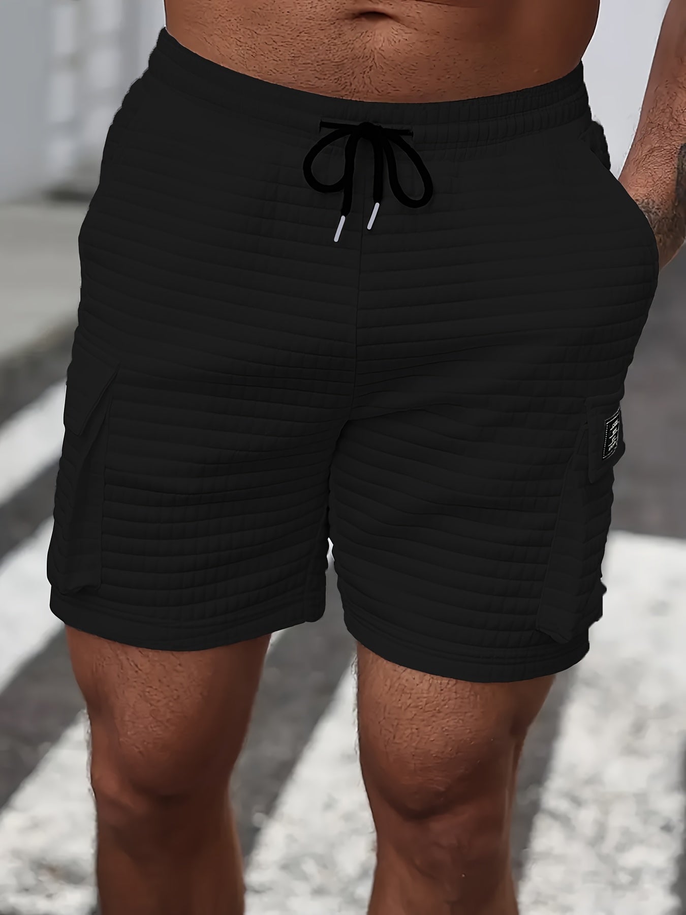 Lorano ™ Pantaloni Corti a Maglia Waffle