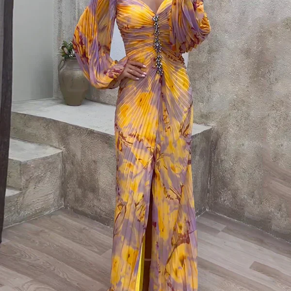 Gisselle - Abito con scollo a V