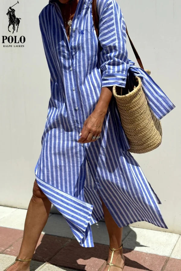 ᏒᎪᏞᏢᎻ ᏞᎪՍᏒЕΝ – Elegante abito chemisier