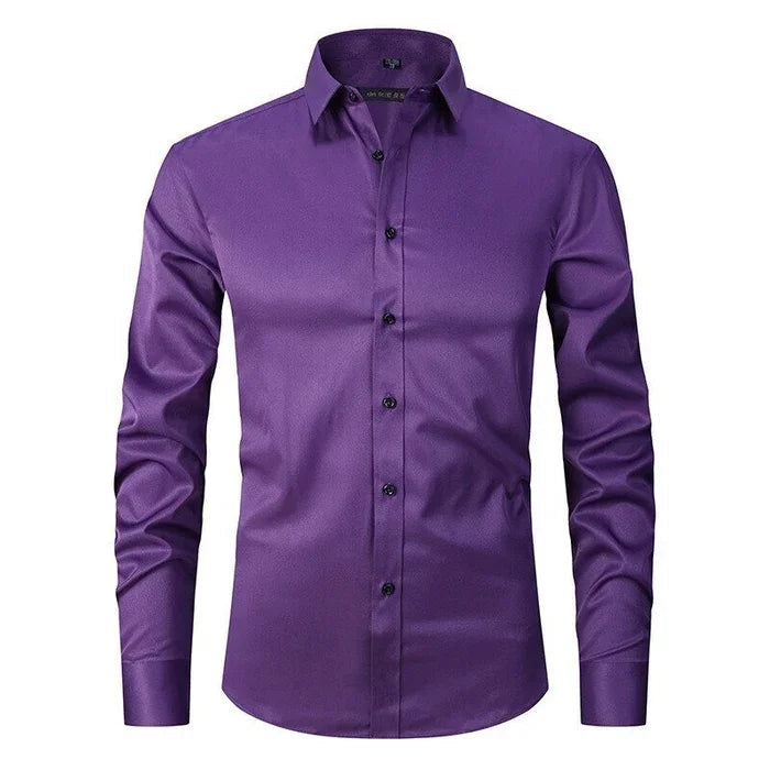 Lucas™ | Camicia premium elasticizzata e senza pieghe