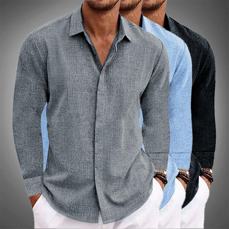 Glynn - Camicia casual a maniche lunghe