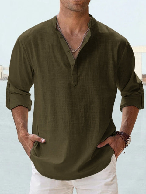Lenoir™ | Camicia in lino traspirante