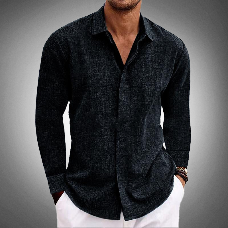 Glynn - Camicia casual a maniche lunghe