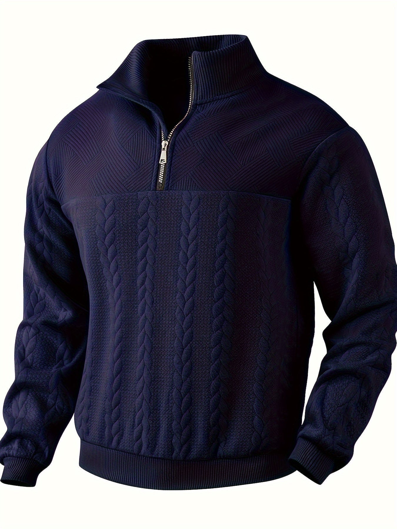 Rafael – maglione moderno con zip