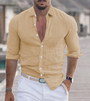 Camicia in lino - Eleganza estiva con una sensazione di leggerezza