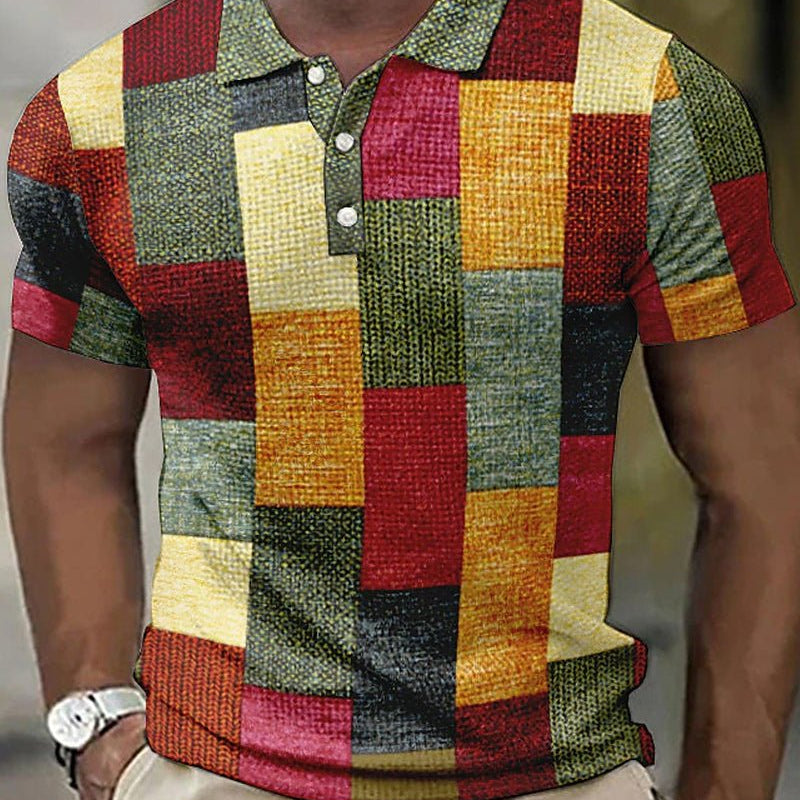 Anton™ | Polo a scacchi per uomini