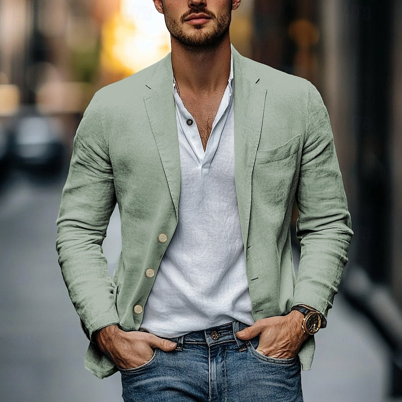 Blazer in lino per l'estate